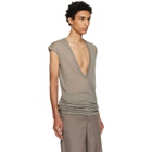 Rick Owens Taupe Tower Dylan T-shirt