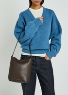 Mansur Gavriel Everyday Small Leather Tote bag - Dark Brown - One Size