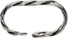 Alexander McQueen Silver Chain Ring