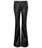 Altuzarra - Serge mid-rise leather bootcut pants