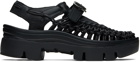 Noir Kei Ninomiya Black KEEN Edition Uneek Mary-Jane Loafers