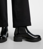 Prada Leather Chelsea boots
