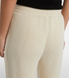 Loro Piana Juniper ribbed-knit cashmere sweatpants