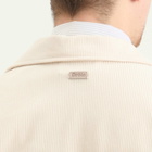 Drôle de Monsieur Men's Drole De Monsieur Corduroy Overshirt in Ecru