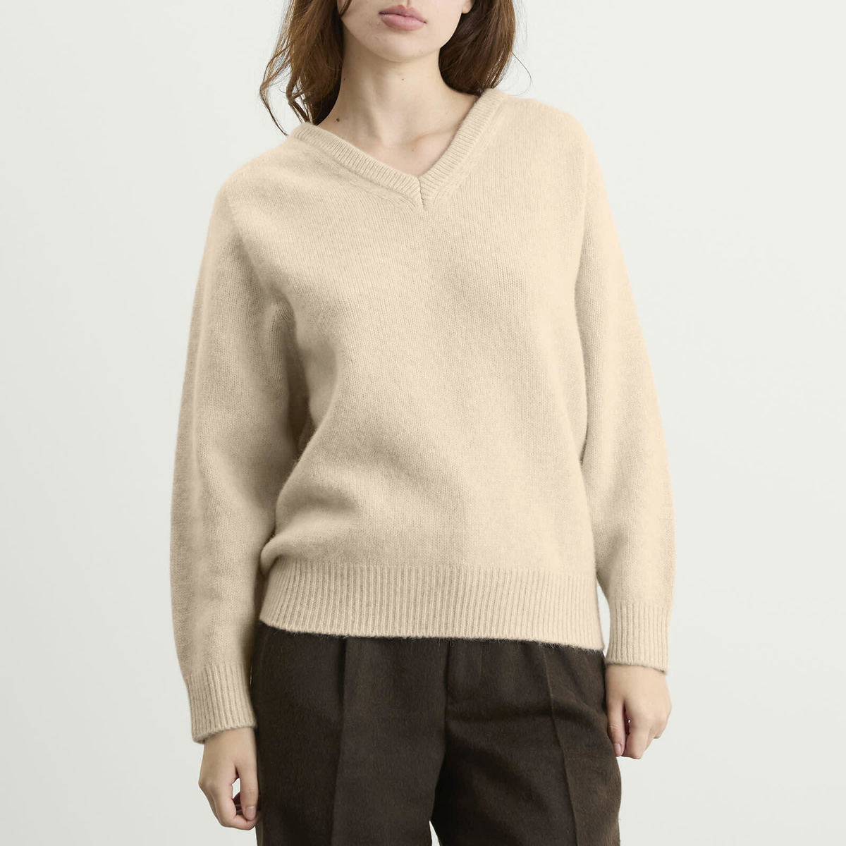Nothing Written Women's Pound Alpaca Sweater in Oatmeal