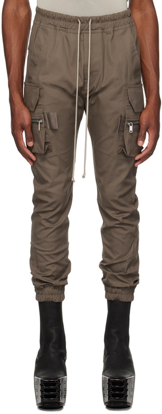 Photo: Rick Owens Gray Mastodon Cargo Pants