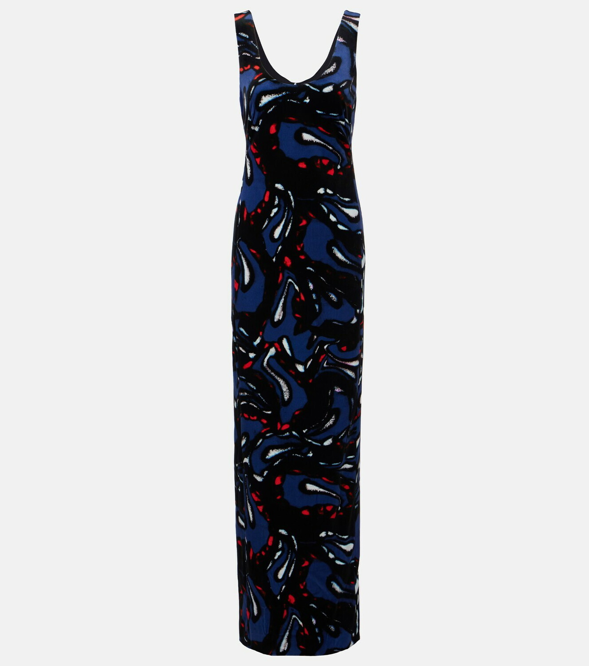 Dries Van Noten Debant printed cotton-blend maxi dress