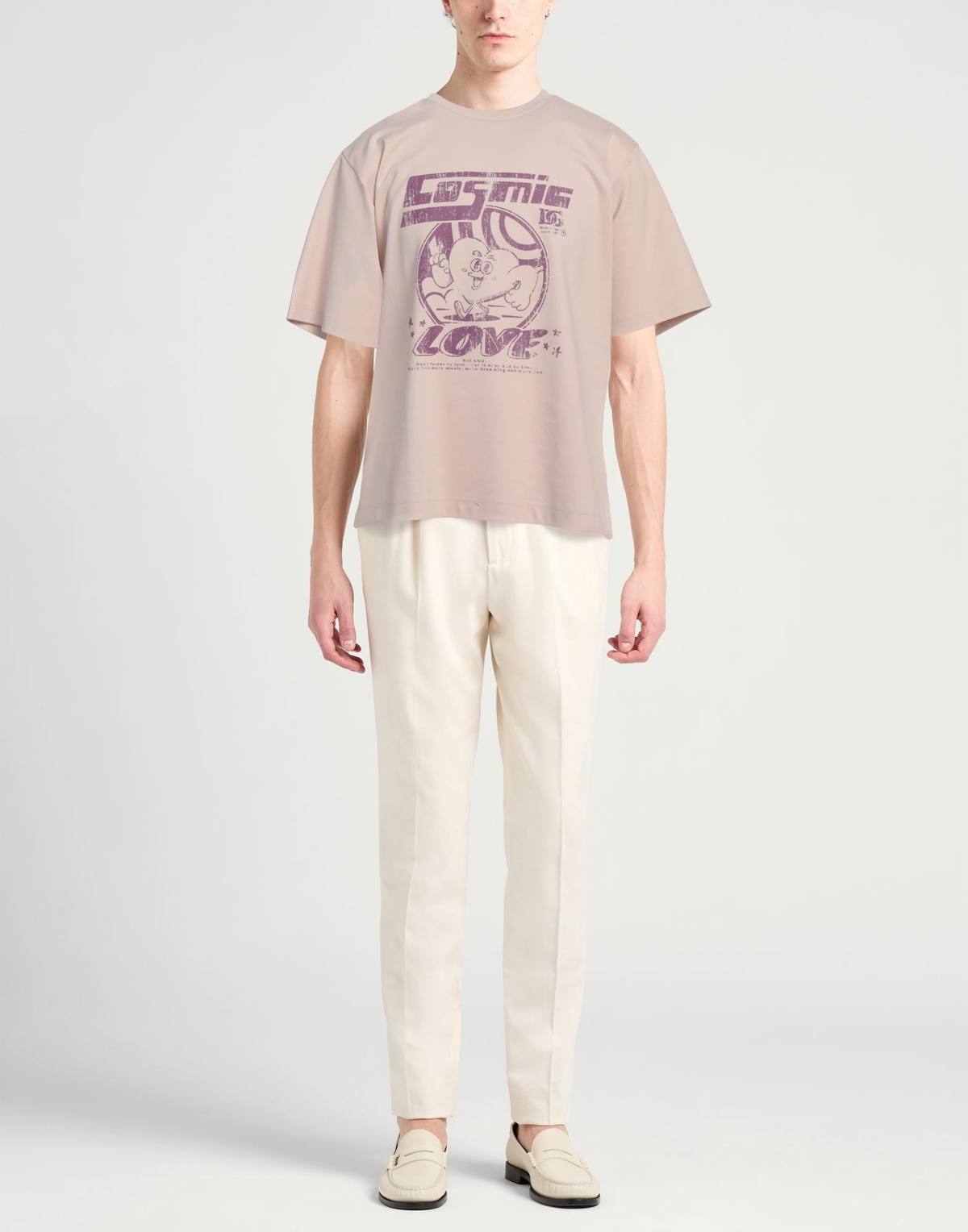 Dolce & gabbana Mens T-shirt Blush