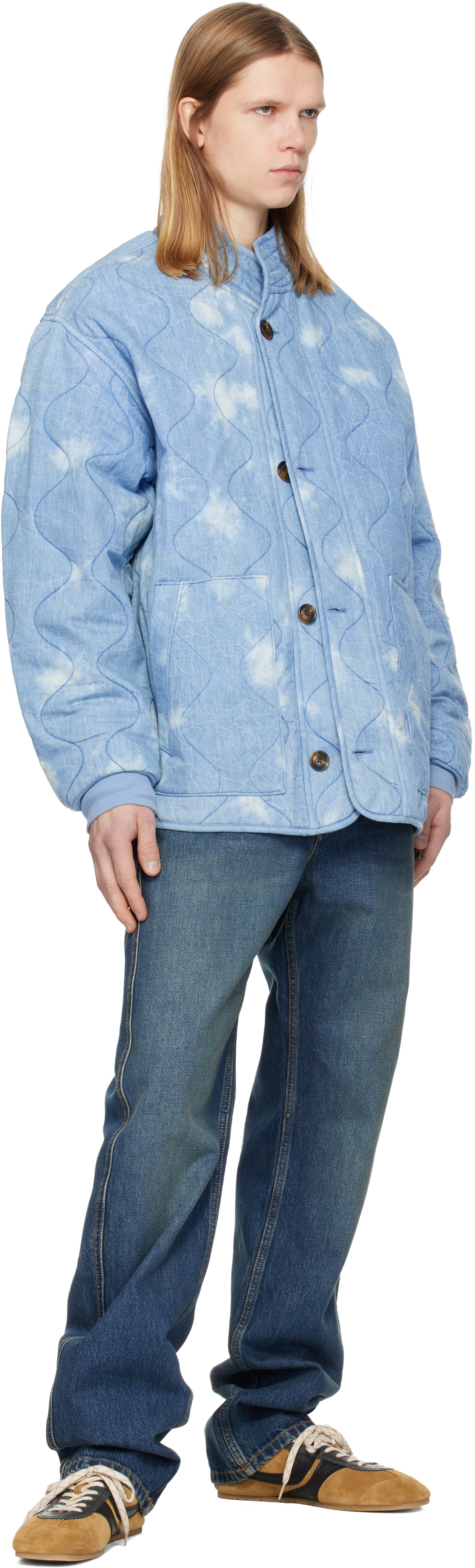 Isabel Marant Blue Taeliss Coat