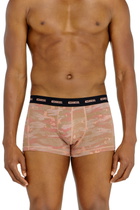 Diesel Three-pack of boxer briefs plain and camo - Trunks Mens in Multicolor