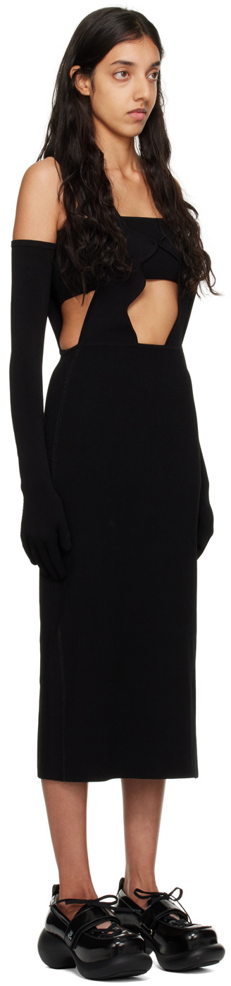 PH5 Black Triton Midi Dress