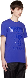 Moschino Blue Double Question Mark T-Shirt