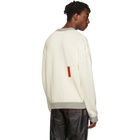 Heron Preston Off-White Crazy Label Sweatshirt