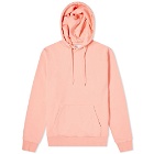 Colorful Standard Men's Classic Organic Popover Hoody in Bright Coral