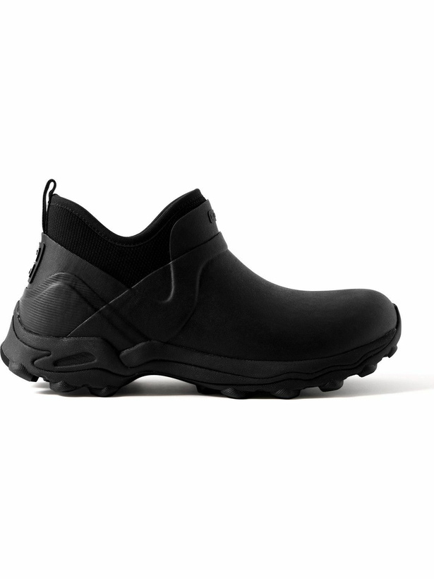 Photo: Givenchy - BOGS Neoprene-Trimmed Rubber Ankle Boots - Black