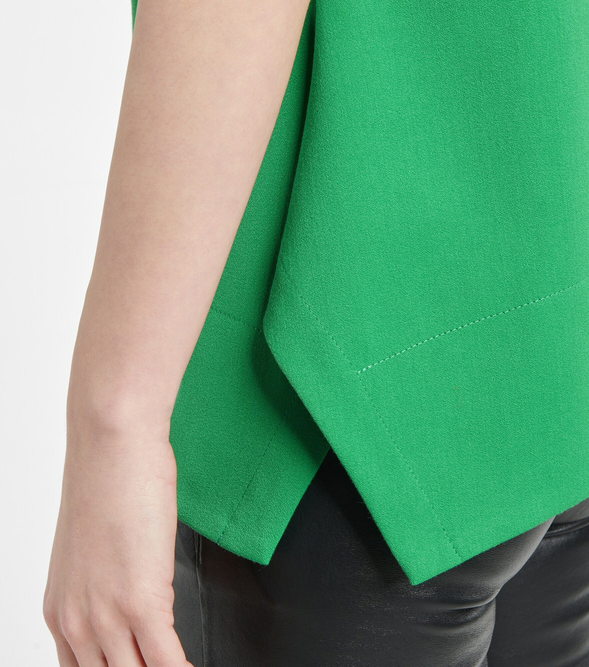 Victoria Victoria Beckham - Stretch-crêpe peplum top