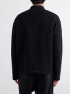 Blue Blue Japan - Mandarin-Collar Cotton-Sashiko Jacket - Black