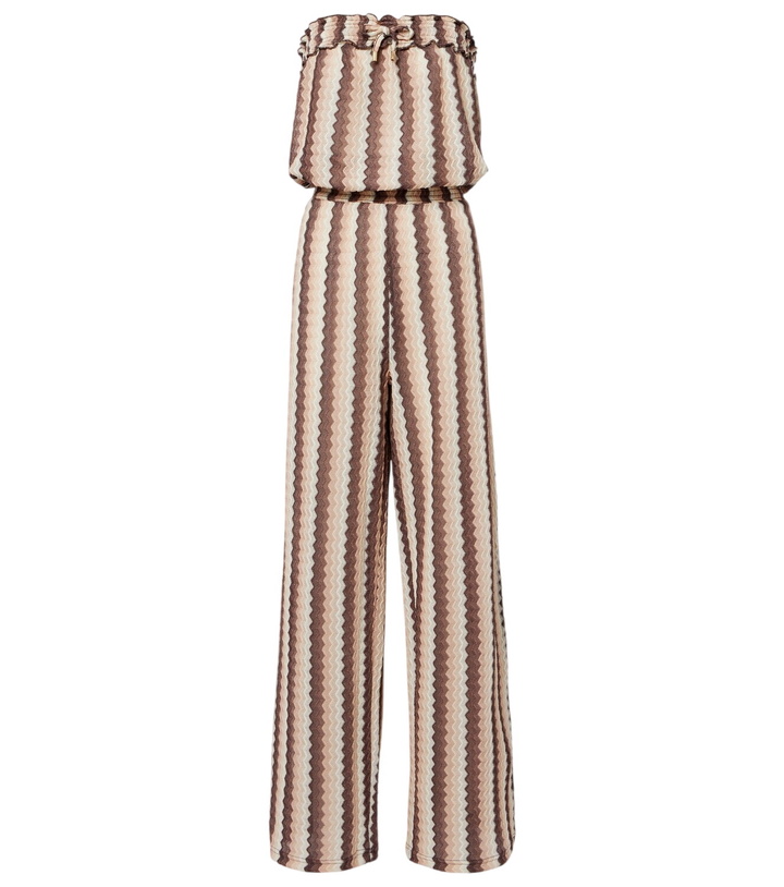Photo: Melissa Odabash Viv striped jumpsuit