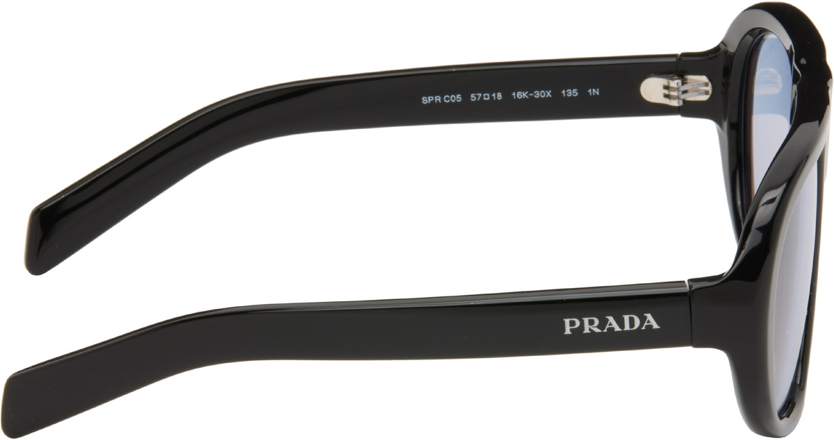 Prada Eyewear Black Shadowplay Sunglasses