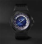 Girard-Perregaux - Laureato Absolute WW.TC Automatic 44mm PVD-Coated Titanium and Rubber Watch - Blue