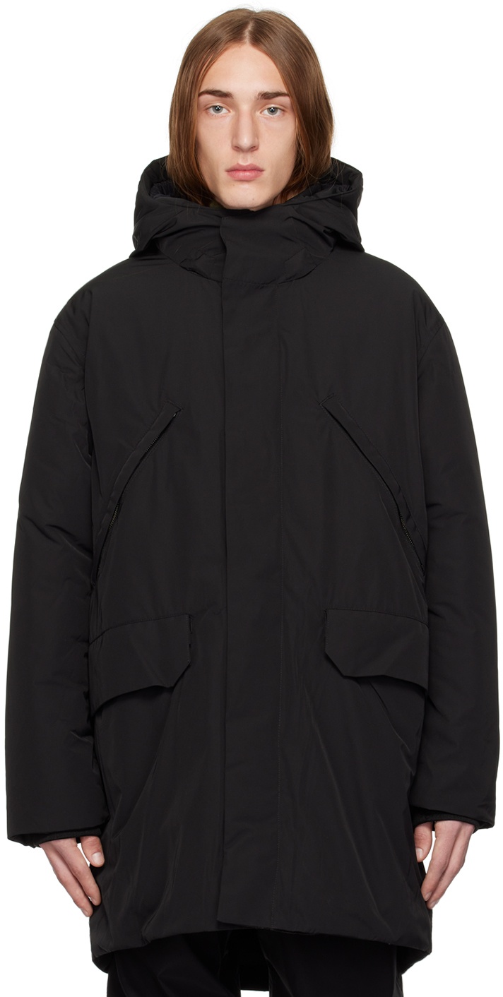 Photo: NORSE PROJECTS Black Stavanger Coat