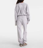 The Attico Striped cotton sweatpants