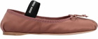 Miu Miu Satin Ballet Flats
