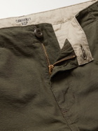CARHARTT WIP - Aviation Slim-Fit Cotton-Ripstop Cargo Trousers - Green