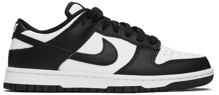 Photo: Nike Black & White Dunk Low Retro Sneakers