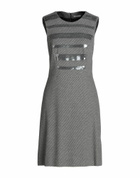Peserico Womens Midi dress in Grey