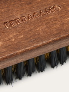 Ferragamo Mens Suede brush in Brown