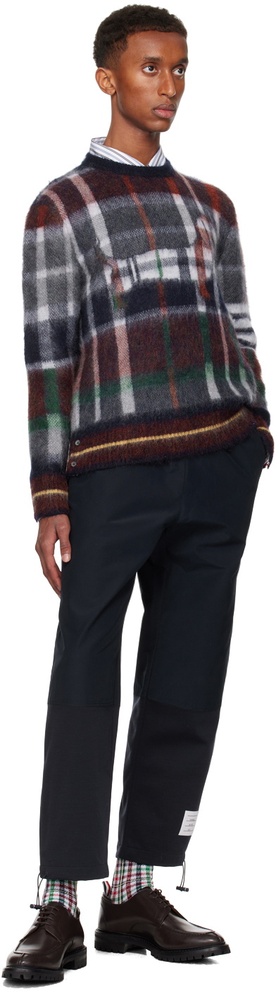 Thom Browne Multicolor Hector 4-Bar Sweater Thom Browne