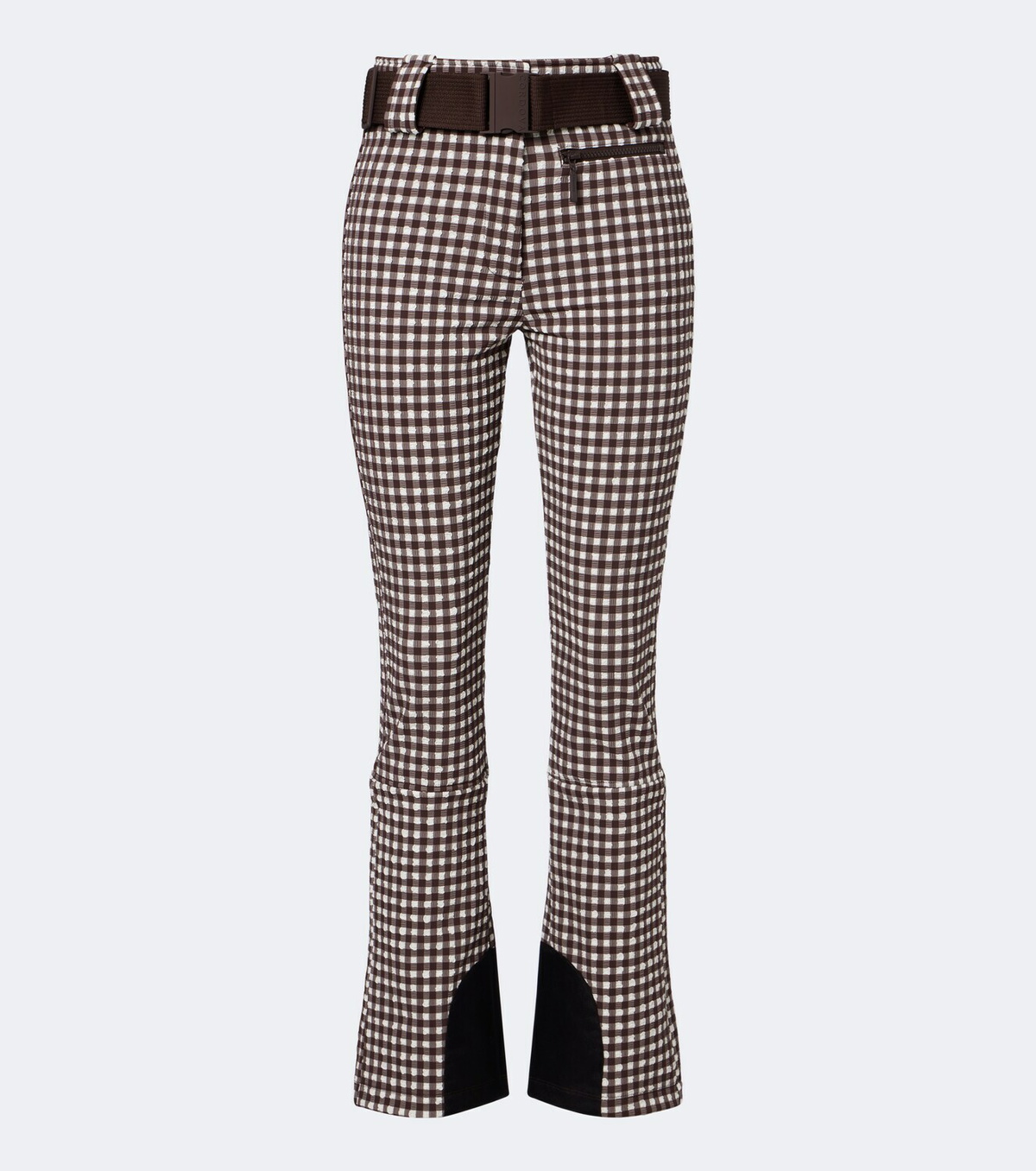 Cordova Sella belted gingham ski pants