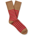 Thunders Love - Marine Striped Recycled Cotton-Blend Socks - Multi