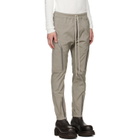 Rick Owens Gray Tower Heizer Cargo Pants