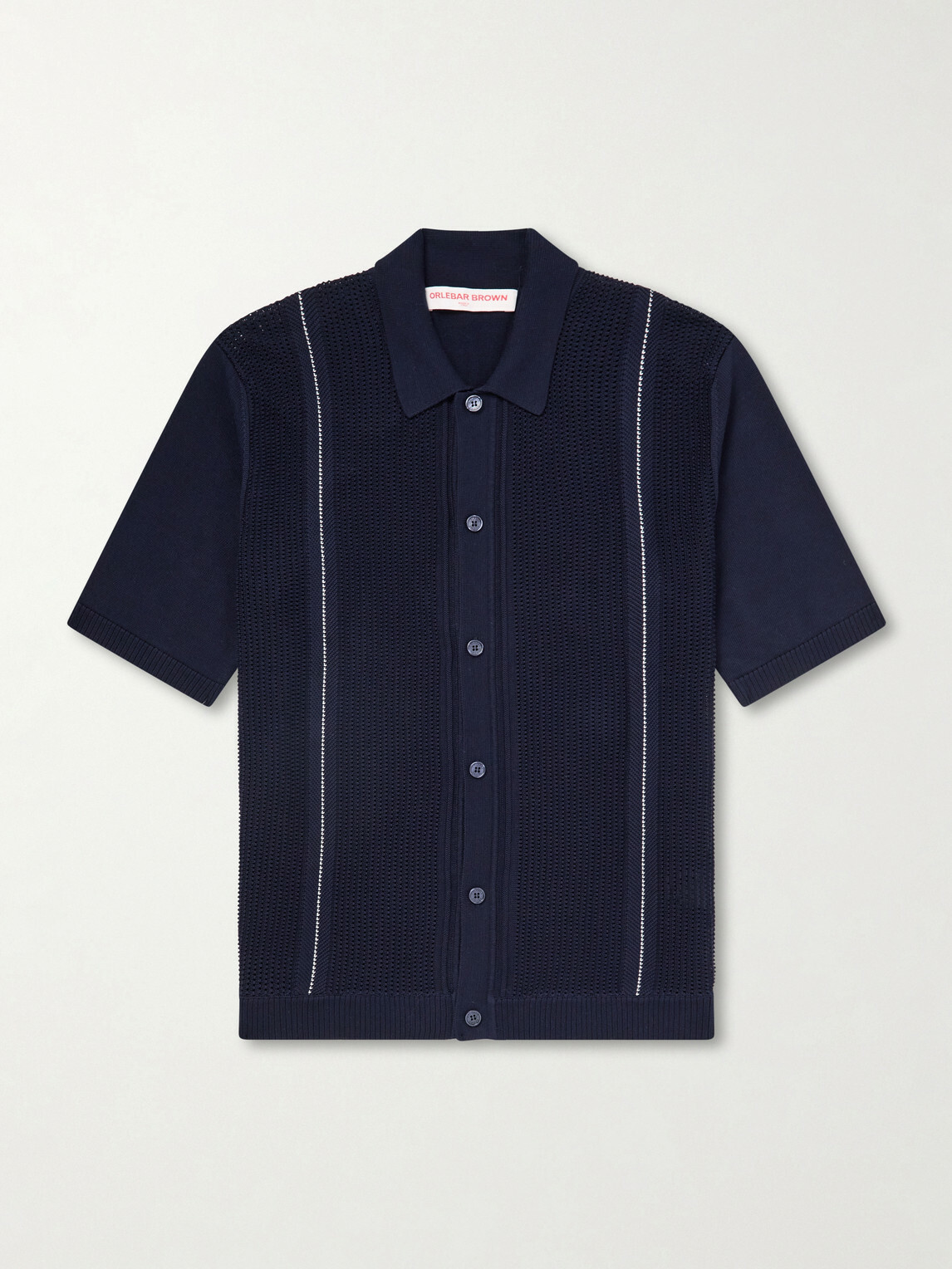 Orlebar Brown - Roddy Cotton Shirt - Blue