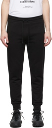 Moncler Black French terry Lounge Pants