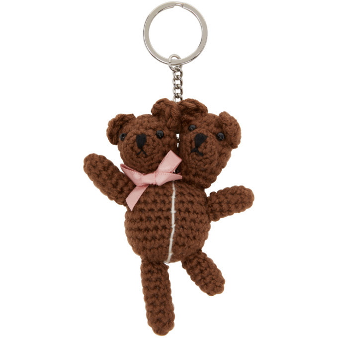 Photo: Marc Jacobs Brown Heaven by Marc Jacobs Double Headed Teddy Keychain