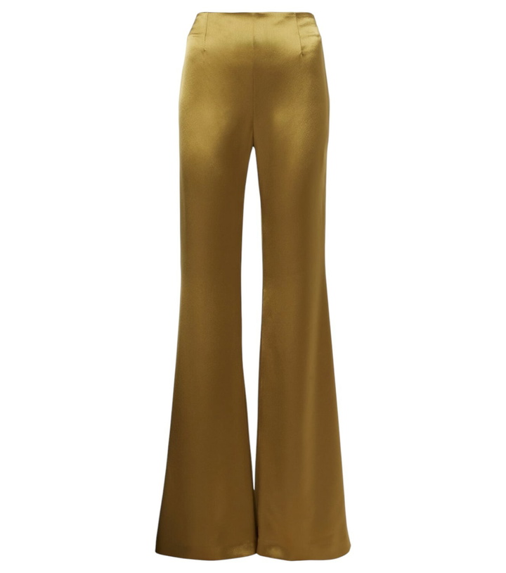 Photo: Galvan Atruvia satin wide-leg pants