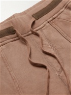 Greg Lauren - Tapered Cotton-Jersey Sweatpants - Brown