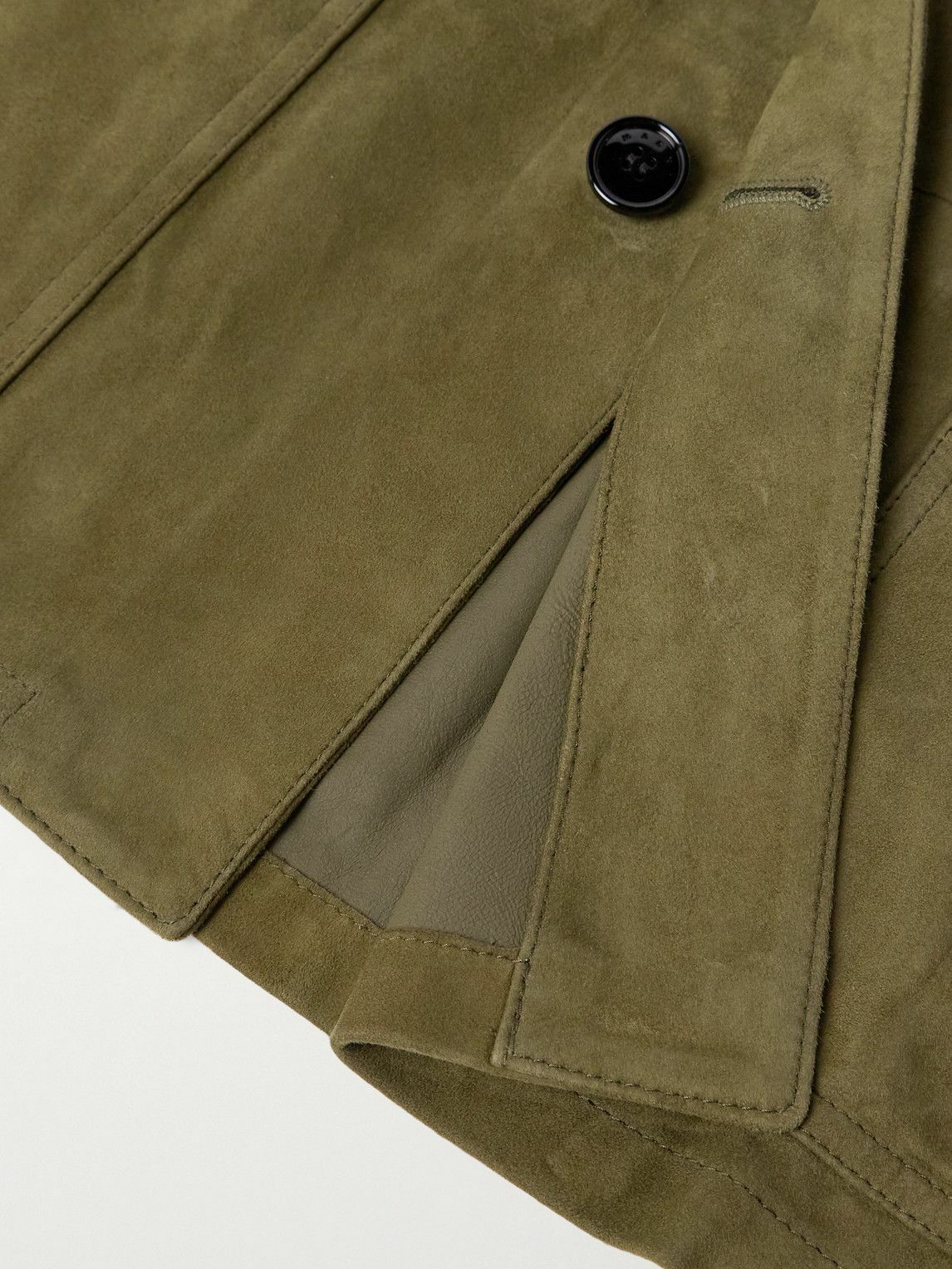 Marni - Suede Overshirt - Green