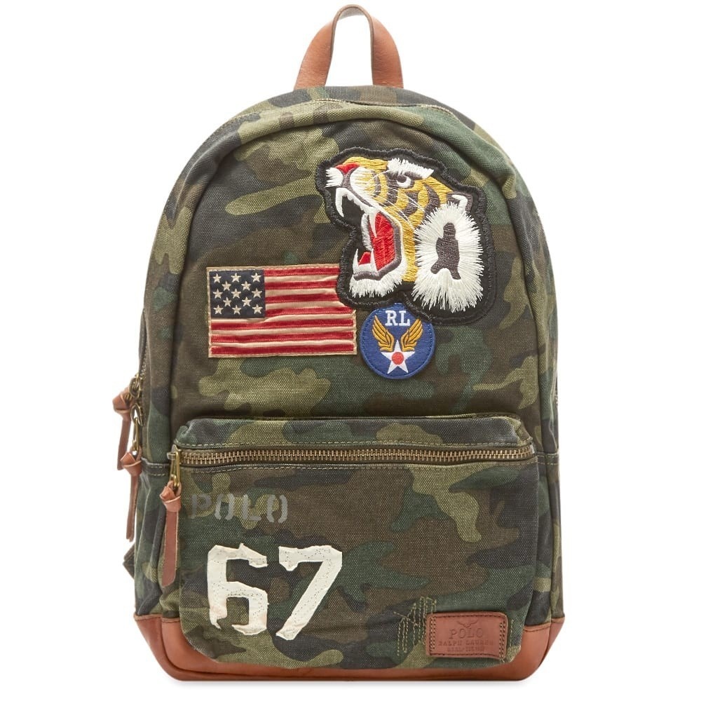 Photo: Polo Ralph Lauren Camo Patch Backpack