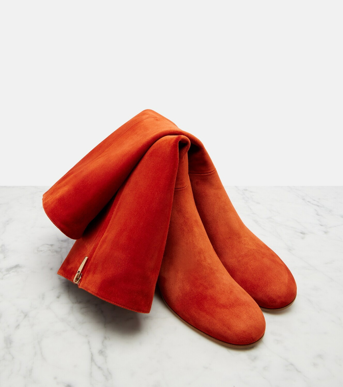 Gianvito Rossi Joelle suede knee-high boots