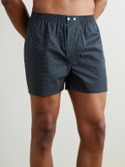 Derek Rose - Plaza Polka-Dot Cotton Boxer Shorts - Blue