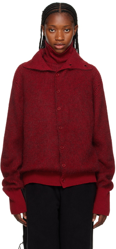 Photo: Soulland Red Uli Cardigan