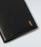 Saint Laurent Cassandre leather passport holder
