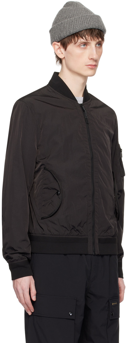 Belstaff Black Quest Bomber Jacket