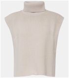 Marant Etoile Megan turtleneck wool sweater vest