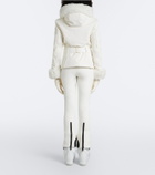 Goldbergh Prezioso belted hooded technical ski jacket