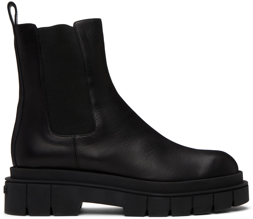 MACKAGE Black Storm Chelsea Boots